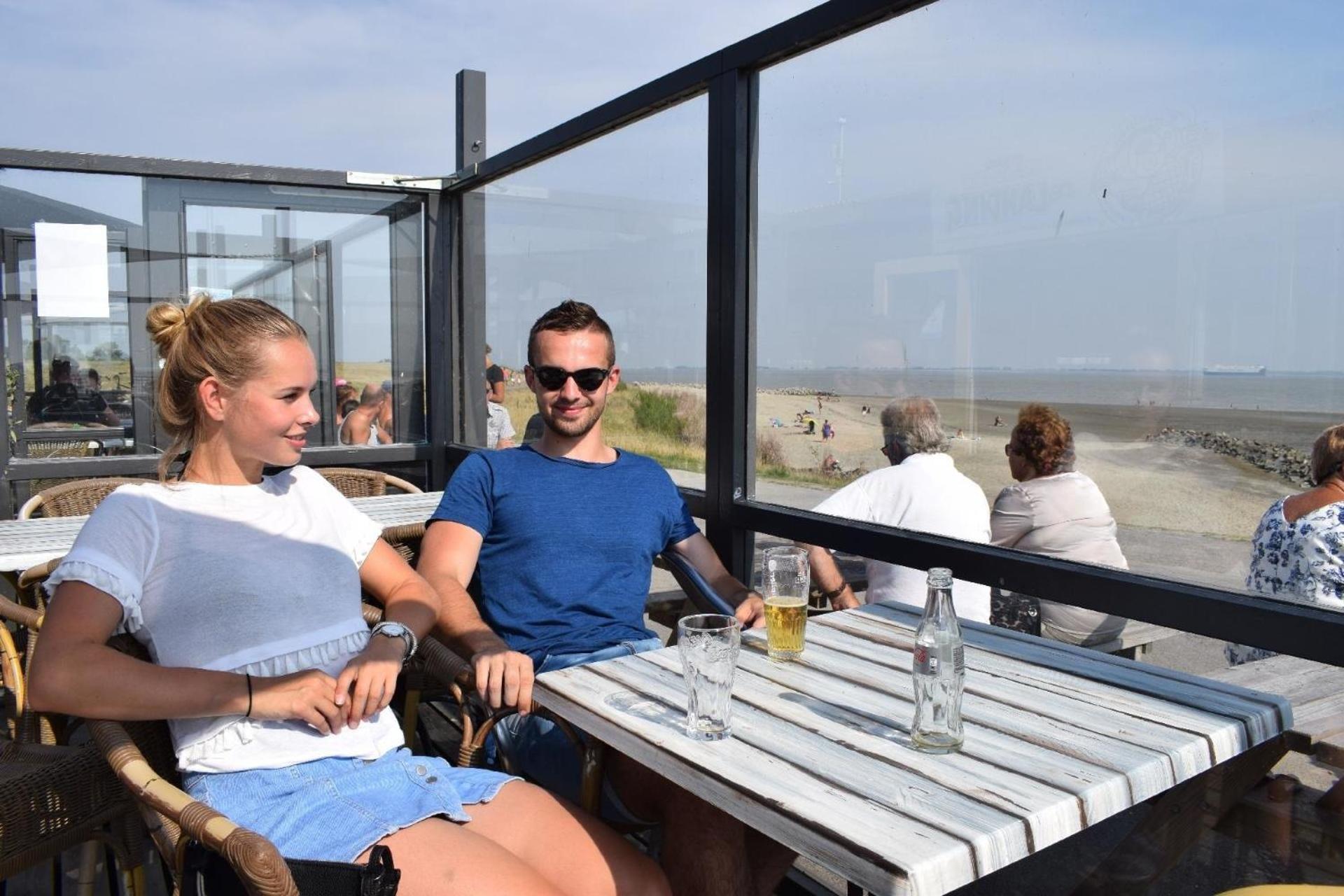 Campingplatz Scheldeoord Zeeland Neben Einem Sandstrand Baarland Exterior photo
